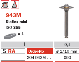 943m